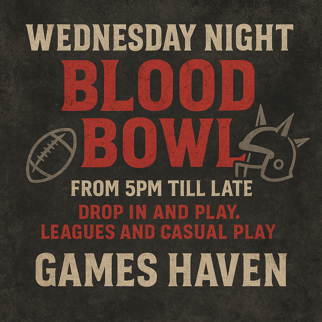 Wednesday Bloodbowl @ Games hHven