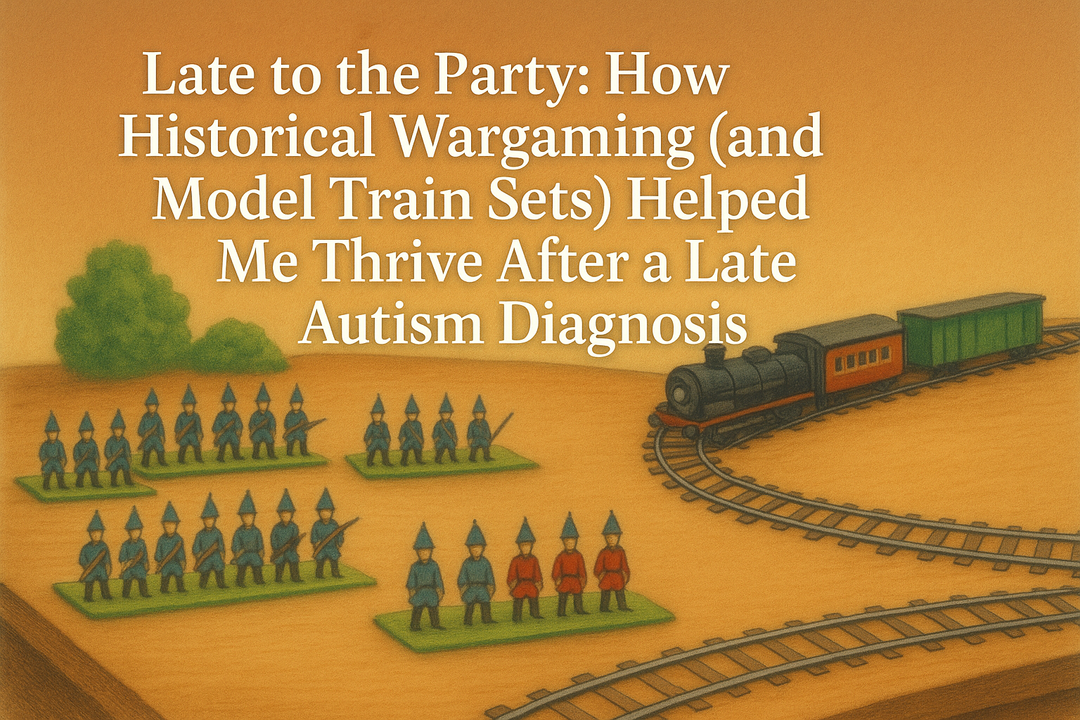 How Historical Wargaming (and Model Train Sets) Helped Me Thrive After a Late Autism Diagnosis