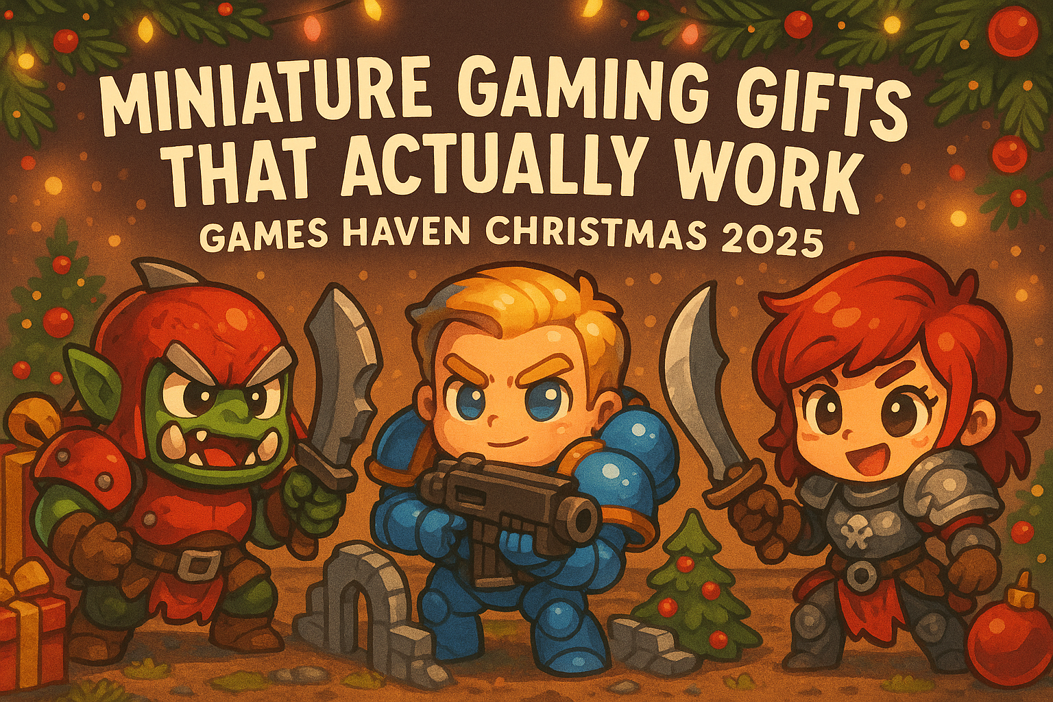 beginner miniature games Christmas